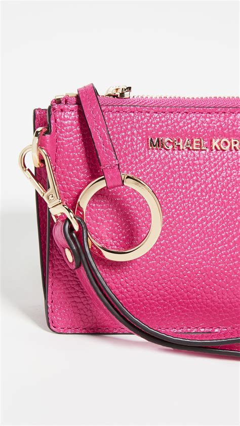 michael kors purse hot pink|Michael Kors pink purse small.